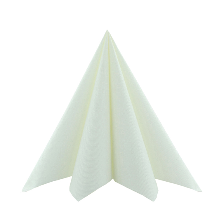 Serviettes Airlaid 1/4 et 1/8 40x40