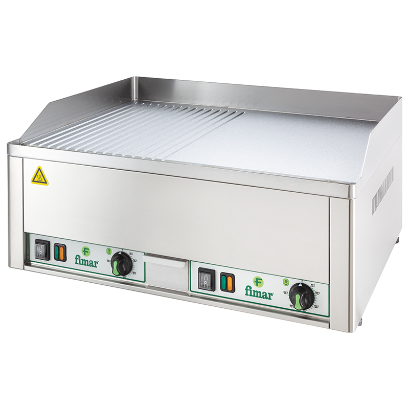 FRY-TOP ÉLECTRIQUE DOUBLE PLAQUE