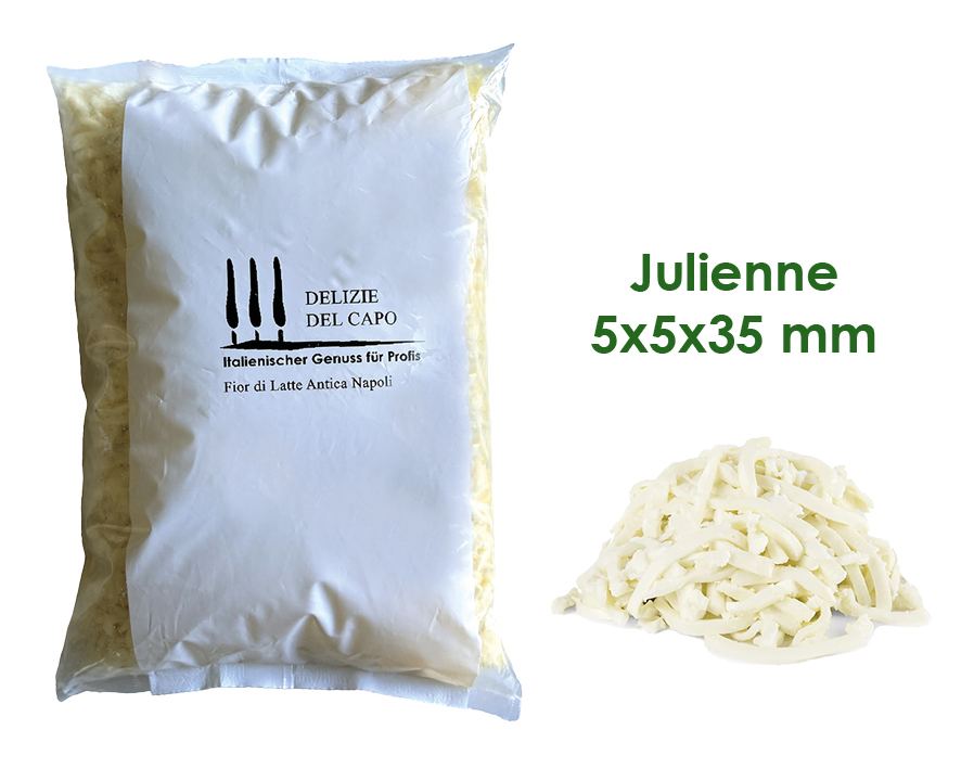 Mozzarella Julienne Fior di Latte Antica Napoli 42% FiT