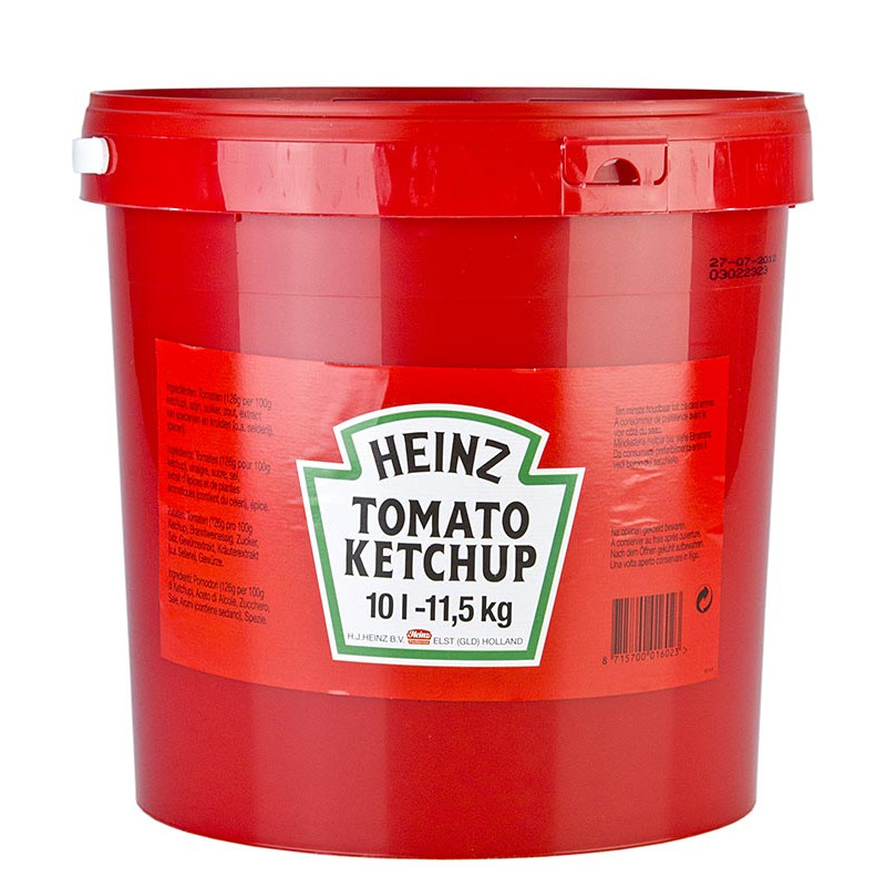 Ketchup Heinz 10L et d'autres marques disponible